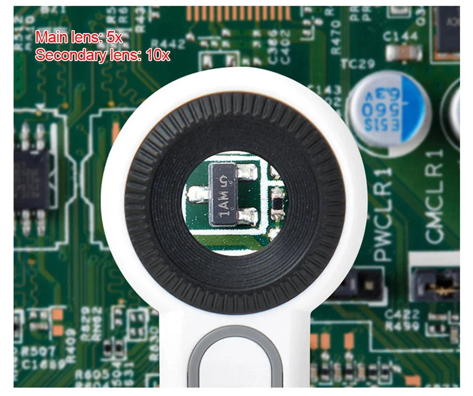 Loupe pour inspecter les circuits électroniques