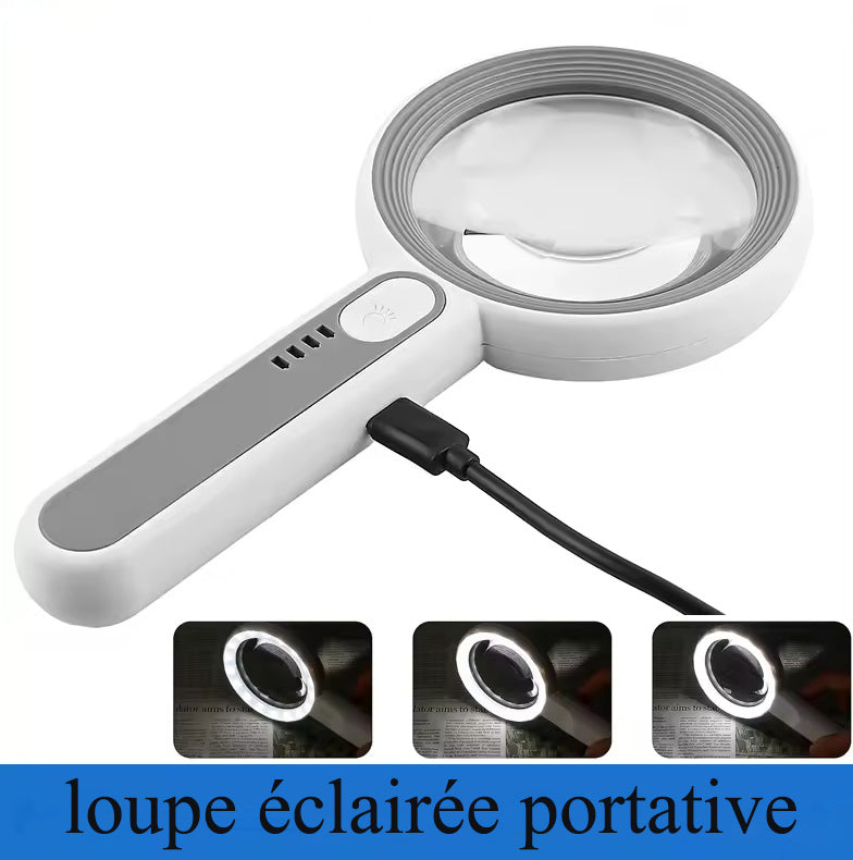 Loupe de poche lumineuse : un indispensable pour le sac à main