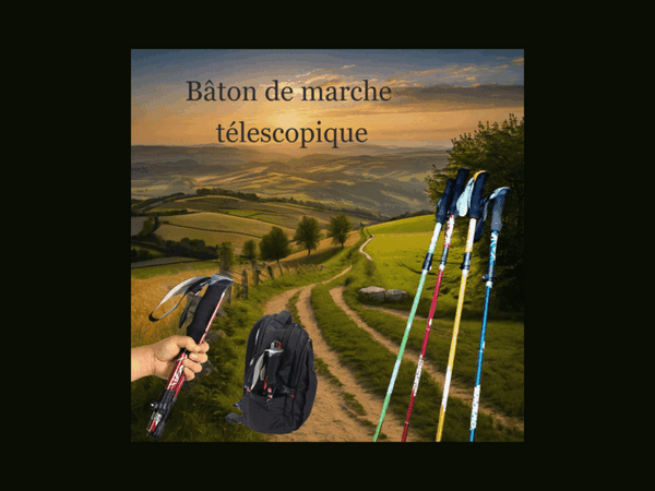 Bâton de Marche Télescopique
