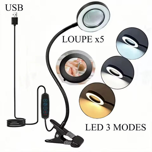 lampe loupe